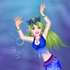 Floral Mermaid Queen
