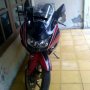 Jual Kawasaki Ninja 250cc merah th 2009 bln 12