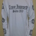 Longshirt Crazy.Inc FOnt Checkerboard White/Black