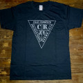 T-shirt Crazy.Inc Triangle Black/Antrachite