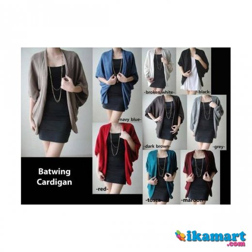 Batwing Cardigan Korean Mode - Baju Wanita
