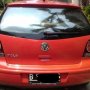 Jual VW Polo A/T 2006/2005 merah solid tgn.1 km rendah istimewa