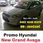 New Hyundai Grand Avega Automatic 2013 Ready Putih hitam silver abu