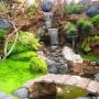 kolam Air Terjun Minimalis & Relief Tebing/cadas Tukang Taman