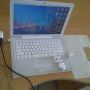 Macbook white 2.1 250GB kondisi bagus