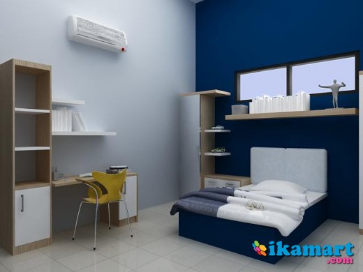 interior desain kamar  kost  minimalis  Peralatan Rumah