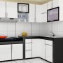 kitchen set minimalis multiplek HPL Semarang dengan harga yang terjangkau