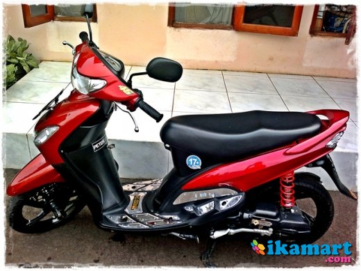 Jual Yamaha Mio Sporty CW Merah maroon (Mio smile) - Motor