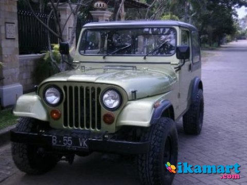 Jual Jeep CJ7 diesel Laredo 81 - Mobil