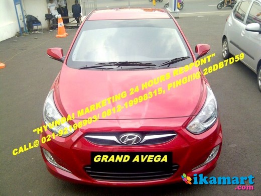  Hyundai Grand Avega 2013 Mobil 