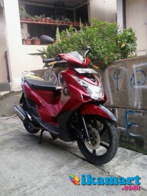  Modif Mio Soul Merah Marun Modifikasi Motor Kawasaki 