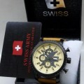 SWISS ARMY 1151-G Leather (BRBL) For Men
