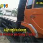 Rental Truck Loss Bak/FlatBed panjang bak 9 meter Jabodetabek 24 jam