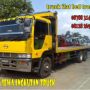 Sewa Truck Loss Bak/FlatBed panjang bak 9 meter 24 jam Jabodetabek