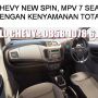 Chevrolet Spin, MPV 7 seat With Dual VVTi, More Luxurious