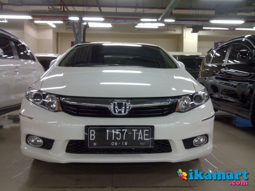 Jual Honda Civic 1.8 L A/T 2013 White