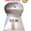 Jual CYCLONE Turbine Ventilator dia. 24” Stainless Steel – Kab. Sidoarjo