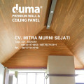 Plafon WPC Duma Panel motif serat kayu Tahan air dan rayap