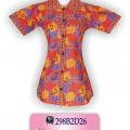 Pakaian Batik Modern, Blouse Batik Modern, Batik Wanita, KBLP4