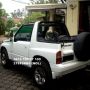 Suzuki Vitara 2 Doors CABRIO canvas MT 4X4 Putih nopol Bandung euuuy