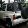 Suzuki Vitara 2 Doors CABRIO canvas MT 4X4 Putih nopol Bandung euuuy