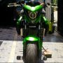 for sale kawasaki ER6 F modified to naked style bike (much modified n accessorieses)