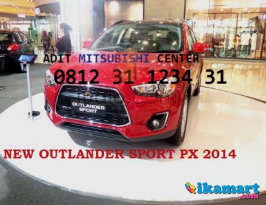 JUAL OUTLANDER SPORT 2014, PX , RED COLOUR , READY - Mobil