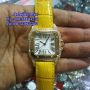 CARTIER Santos 100 for Ladies (YLW) for Lades