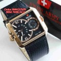 Swiss Army SA1046 Leather Black Gold