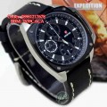 Expedition 6646 Silver Combi Black Leather