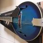 gitar James JM350 (Mandolin biru & Sunburst)
