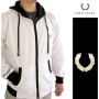 Hoodie Fred Perry - White