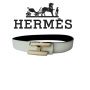 Ikat Pinggang Hermes Cross - White