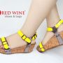 Sepatu Wanita Import : Red Wine PJB234-8