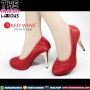 Sepatu High Heels Wanita Import - Red Wine Y929