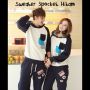 Sweater Couple - 3 Pocket Hitam -