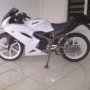 Jual Kawasaki Ninja KRR thn 2012 Putih Modifikasi