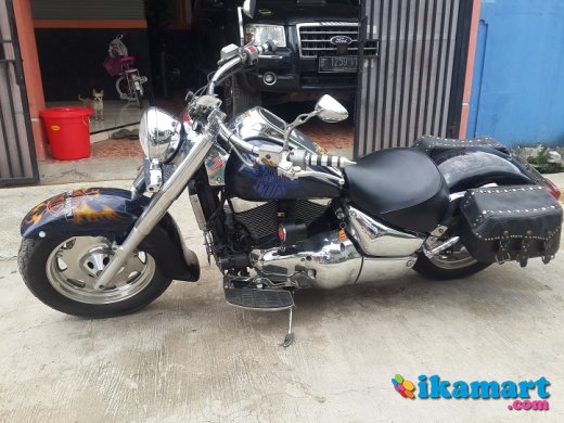 Jual Moge  Suzuki Intruder 1500cc Tahun  2000  Custom Harley 