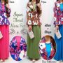 Igun Floral Maxi Sets (Maxi Dress with Blazer)
