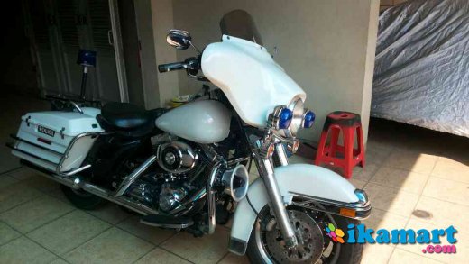  Jual Harley Davidson Electra Police thn 2004 Putih Motor