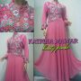 Katrina Dress (mawar) dusty pink