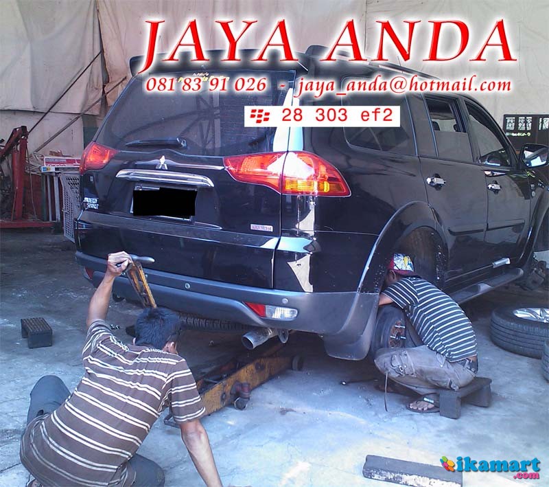 Perbaikan kaki kaki mobil di Surabaya Bengkel Jaya Anda 