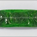 Beautiful Green JADE/GIOK Plat Burma Carving - GU 039