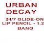 URBAN DECAY - 24/7 GLIDE-ON LIP PENCIL - BANG - 1.2G: 