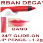 URBAN DECAY - 24/7 GLIDE-ON LIP PENCIL - BANG - 1.2G: 