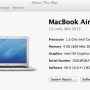 Jual Macbook Air 1.3ghz Dual-core Intel Core i5
