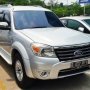 jual ford everest AT 2010 silver mulus