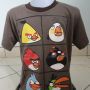 T-Shirt Angry Bird Brown