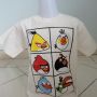 T-Shirt Anak Angry Bird White