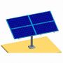solar panel Pembangkit Listrik Tenaga Matahari